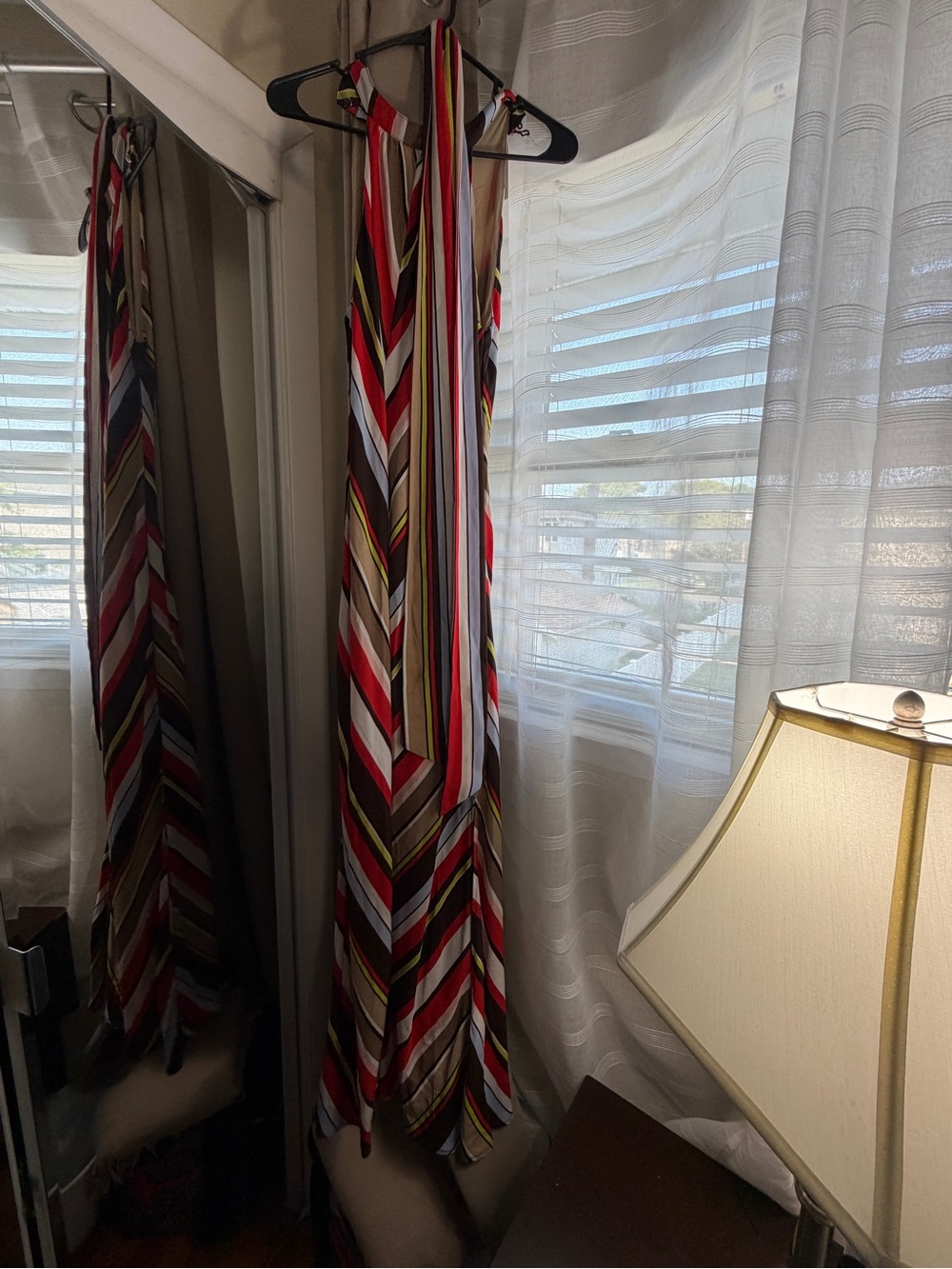 Striped Multicolor Maxi Dress New York & Company